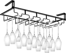 Lade das Bild in den Galerie-Viewer, Weinglashalter, Glashalter, Gläserhalterung Weinglasregal Kamiya Metall