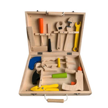 Lade das Bild in den Galerie-Viewer, Small foot Werkzeugkoffer aus Holz