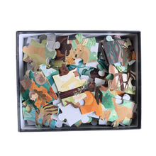 Lade das Bild in den Galerie-Viewer, Puzzle Tiere des Waldes, 81 Teile, Janod