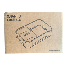 Lade das Bild in den Galerie-Viewer, Brotdose Kinder mit Fächern XJIANFU, Lunchbox 900ml Auslaufsichere Bento-Box