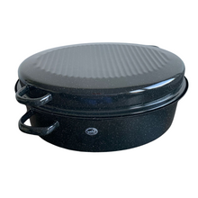 Lade das Bild in den Galerie-Viewer, Kasserolle Schmortopf Topf Emaille 42 cm Kochstar