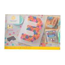 Lade das Bild in den Galerie-Viewer, Wilton Buchstaben und Zahlen Verstellbare Antihaft-Kuchenform, 10-teiliges Set