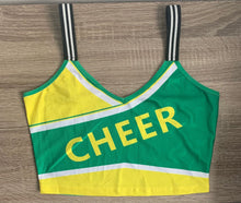 Lade das Bild in den Galerie-Viewer, Kostüm Cheerleader, Outfit mit Pompons, Cheerleading-Kostüm, M