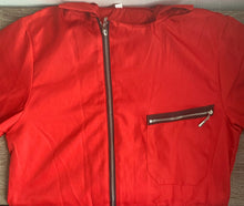 Lade das Bild in den Galerie-Viewer, Kostüm Bankräuber Roter Overall Fairycos, S