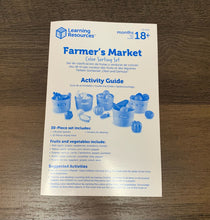 Lade das Bild in den Galerie-Viewer, Farbsortierset Bauernmarkt, Obst und Gemüse, Lernspielzeug