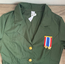 Lade das Bild in den Galerie-Viewer, Kostüm, Kriegsoffizierin, Offizierin Officer, Rock, Jacke, Smiffy's, S
