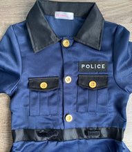 Lade das Bild in den Galerie-Viewer, Kostüm Polizei Polizistin Kinder mit Zubehöre, ReliBeauty, 110