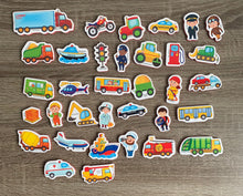 Lade das Bild in den Galerie-Viewer, Magnete für Magnettafel Little World, Magnets 34St, englisch