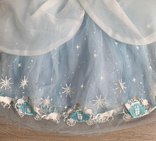 Lade das Bild in den Galerie-Viewer, Kostüm Kinderkostüm Prinzessin Cinderella Aschenputtel Kleid, 100