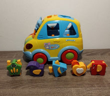 Lade das Bild in den Galerie-Viewer, Sortierspielzeug Baby Spielzeug Form Sortieren Bus