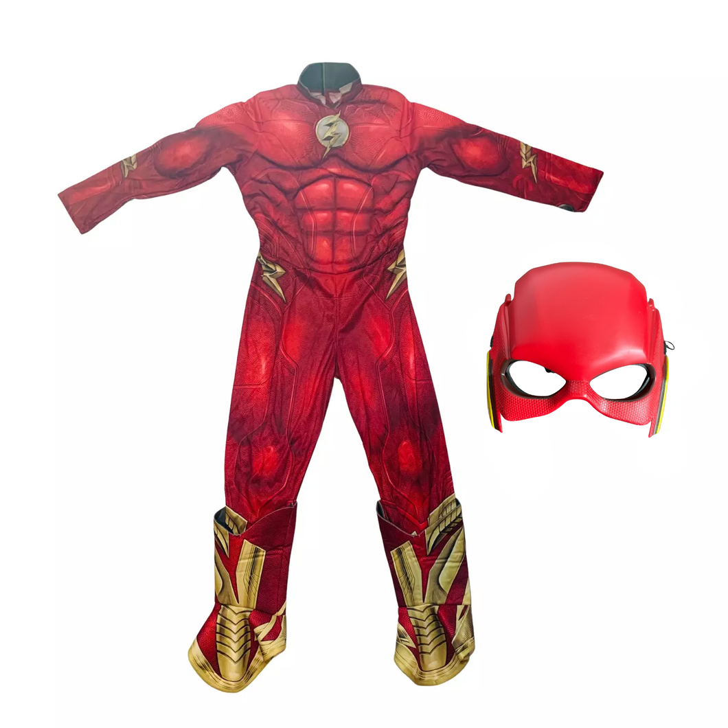 Kostüm für Kinder The Flash Superheld, S