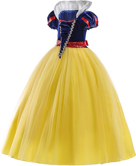Kleid Prinzessin, Prinzessinnenkostüm, Schneewittchen, ELSA & ANNA, 60