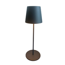 Lade das Bild in den Galerie-Viewer, LED Tischlampe kabellos mit Touch, Nachttischlampe, Tischleuchte, BRILO, 36x10,5 cm
