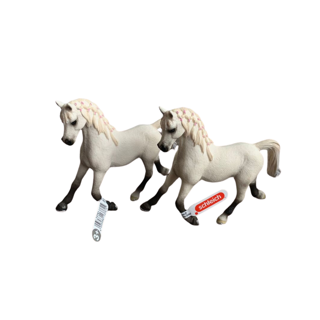Figur Pferd Araber Stute Schleich, 2St