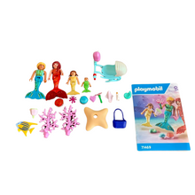 Lade das Bild in den Galerie-Viewer, PLAYMOBIL Princess Magic Ausflug der Meerjungfrauenfamilie (fehlt ein Zubehör)
