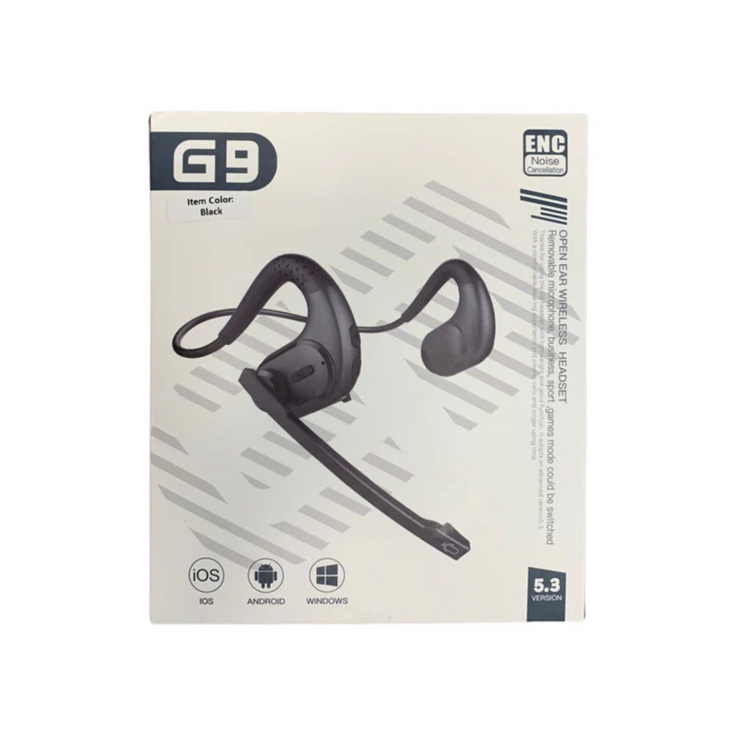Kopfhörer G9 Giveet Bluetooth 5.3 Headset mit abnehmbarem Mikrofon