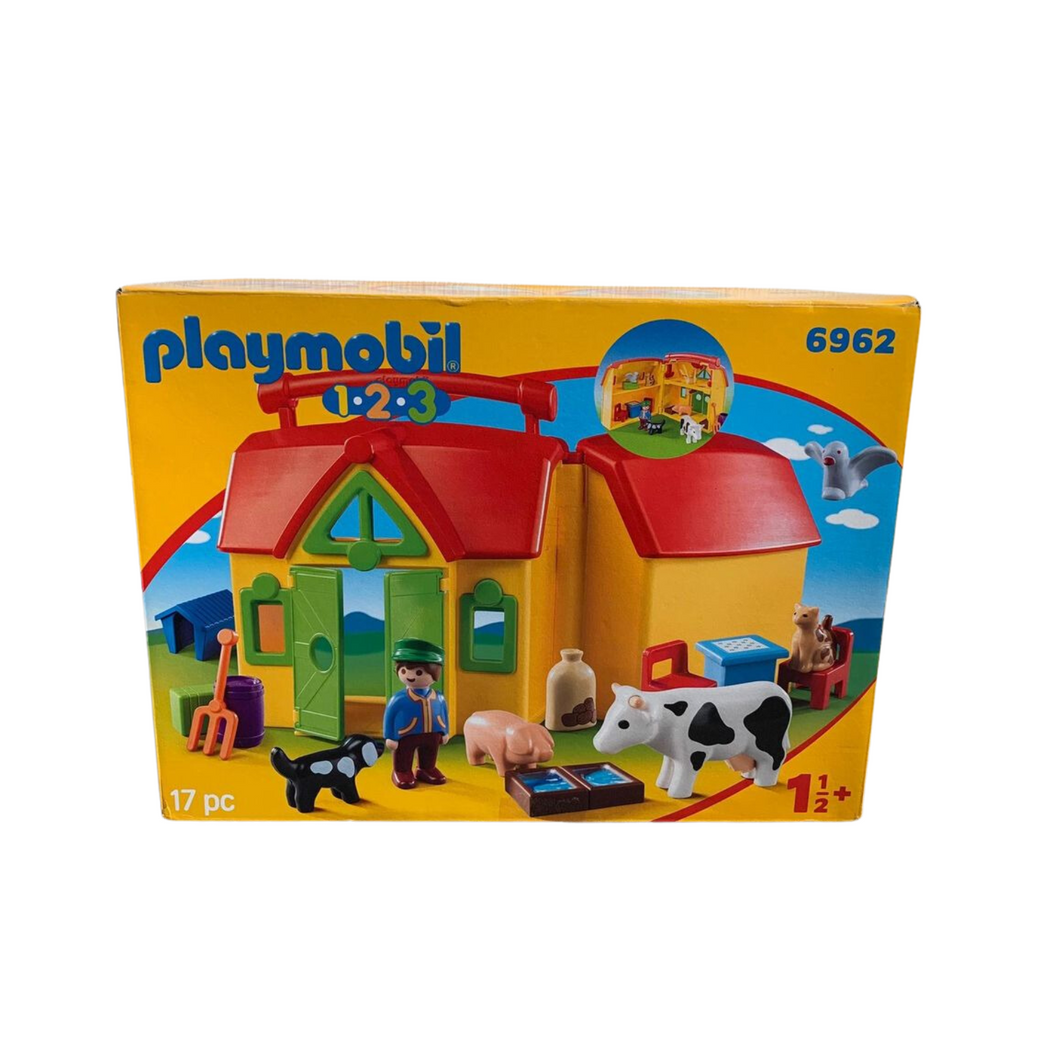 PLAYMOBIL 6962 Mein Mitnehm-Bauernhof (fehlen Teile)