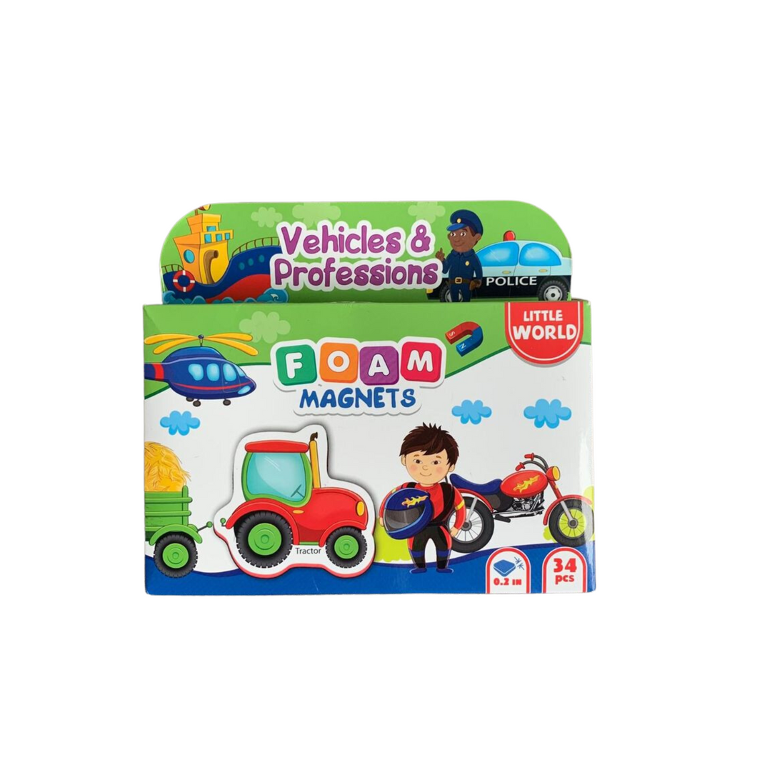 Magnete für Magnettafel Little World, Magnets 34St, englisch