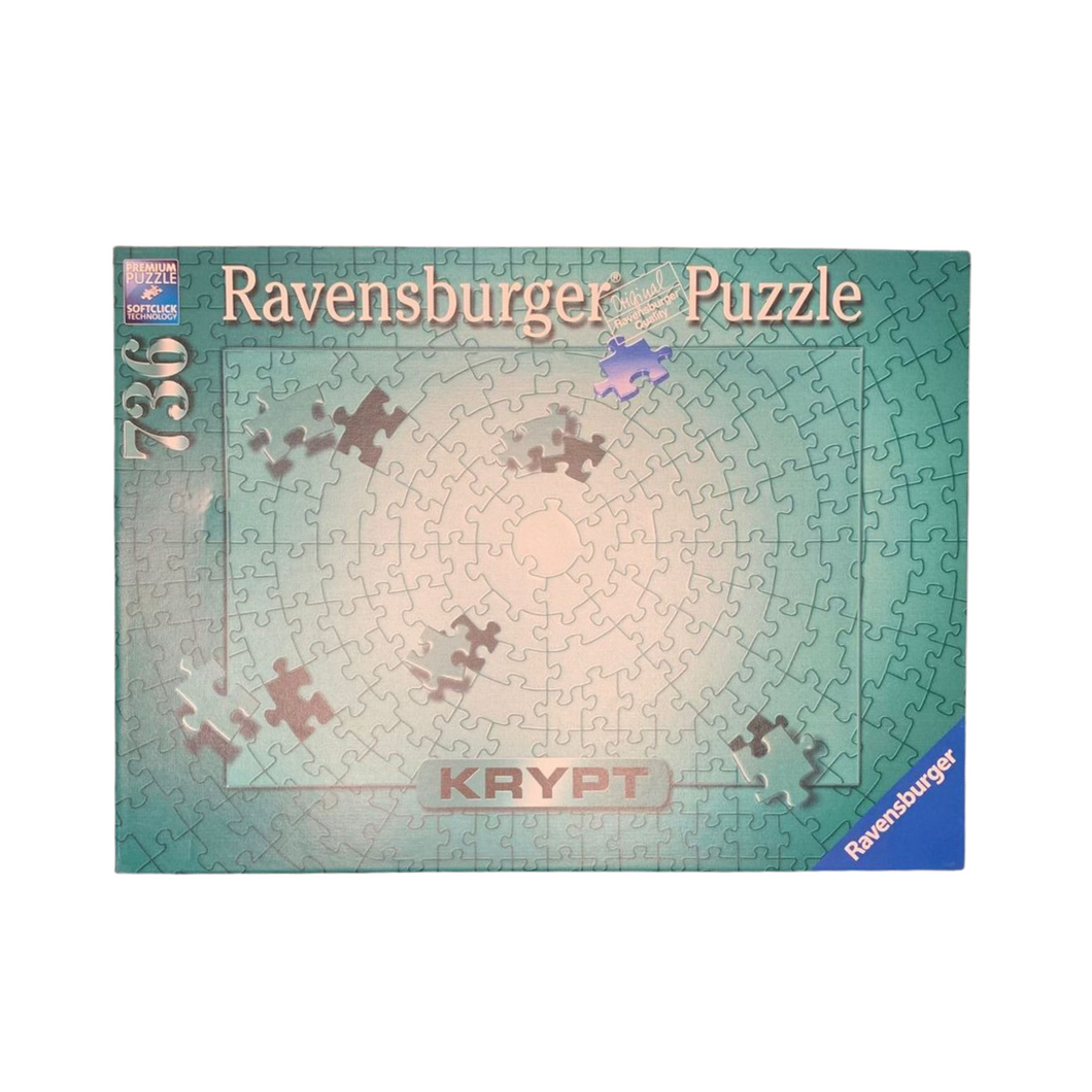 Puzzle Ravensburger Krypt Puzzle Metallic Mint, mit 736 Teilen