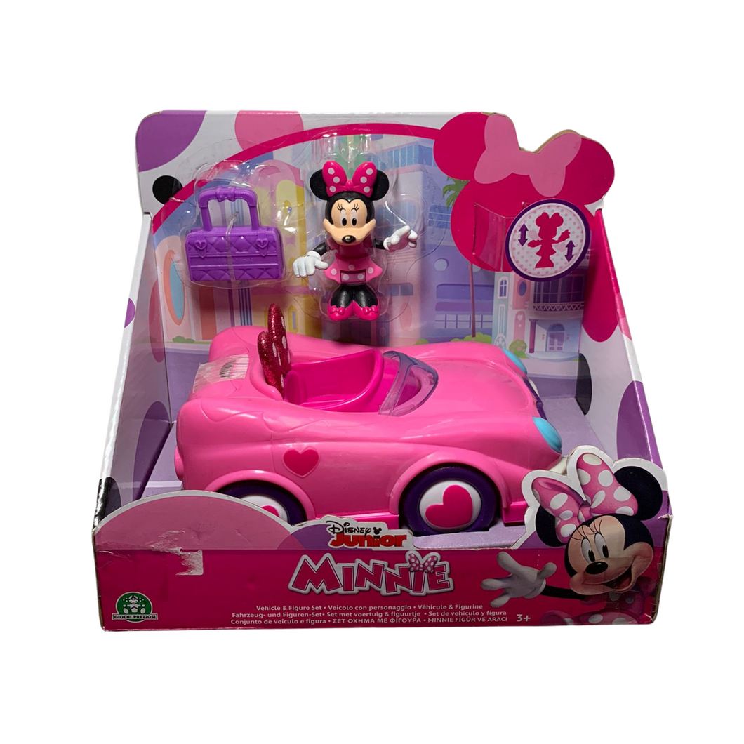 Fahrzeug Auto mit 1 Figur 7,5 cm Disney Mickey & Minnie