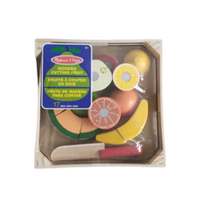 Lade das Bild in den Galerie-Viewer, Früchteset zum Schneiden, Holzspielzeug, Obst Melissa &amp; Doug
