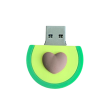 Lade das Bild in den Galerie-Viewer, Legami - USB-Stick 3.0, 32 GB, Gehäuse aus weichem PVC, Avocado Motiv
