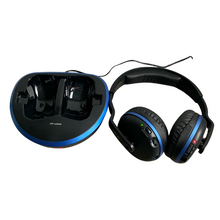 Lade das Bild in den Galerie-Viewer, Kabelloses Headset mit Ladestation,TV-Kopfhörer, Meliconi HP
