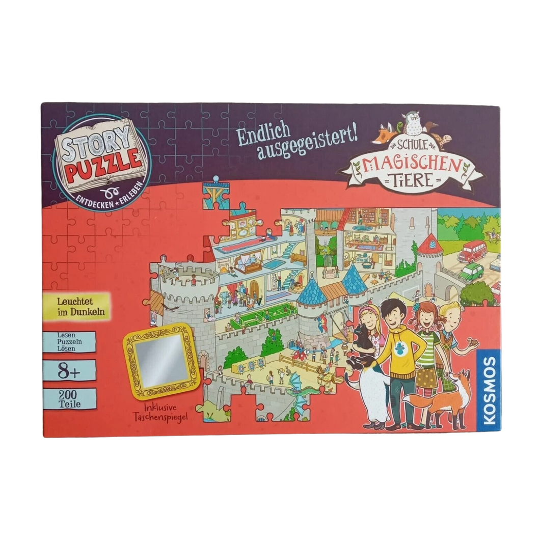 Story Puzzle: Endlich ausgegeistert, Schule der magischen Tiere