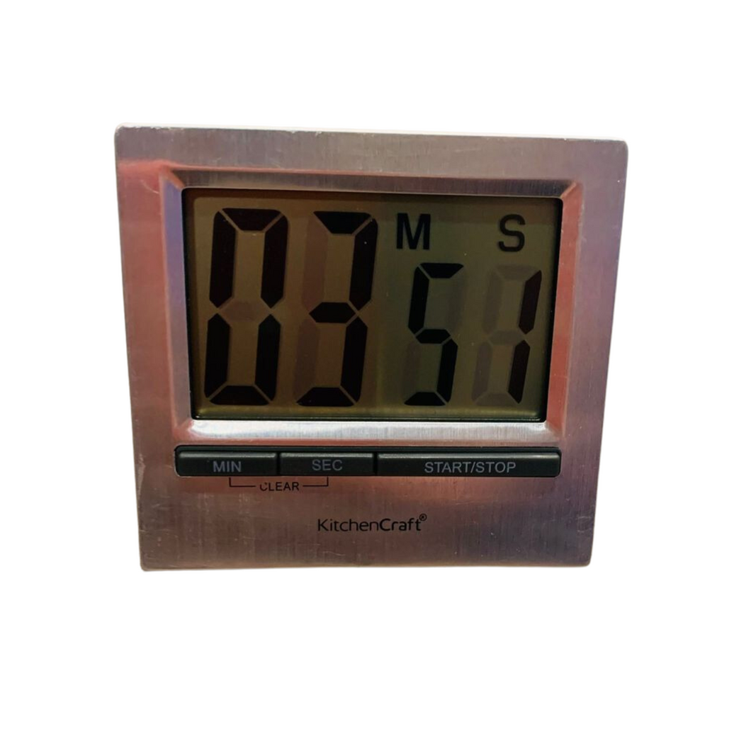 Küchentimer, Digitale Timer mit großer Anzeige, KitchenCraft
