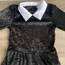 Lade das Bild in den Galerie-Viewer, Kostüm Kinderkostüm Wednesday, die Addams Family, Halloween, 128(6-8Jahre)
