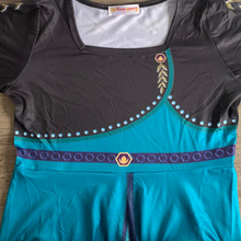 Lade das Bild in den Galerie-Viewer, Kostüm Kinderkostüm Prinzessin Königin Anna Krönung Kleid, Eiskönigin, 140
