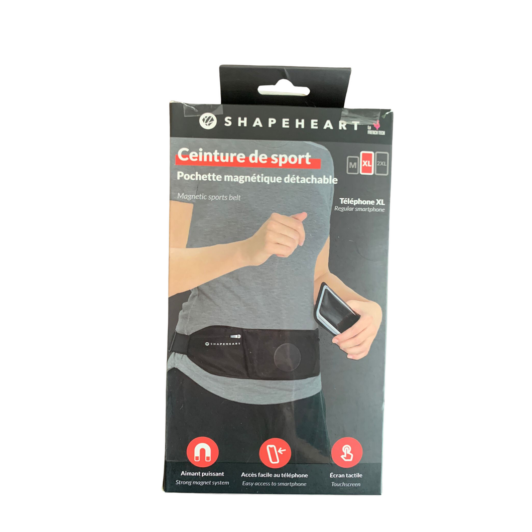 Handygürtel für Sportler zum Joggen, Laufen, Wandern... Smartphone-Gürtel mit Abnehmbarer, wetterfester Magnethülle