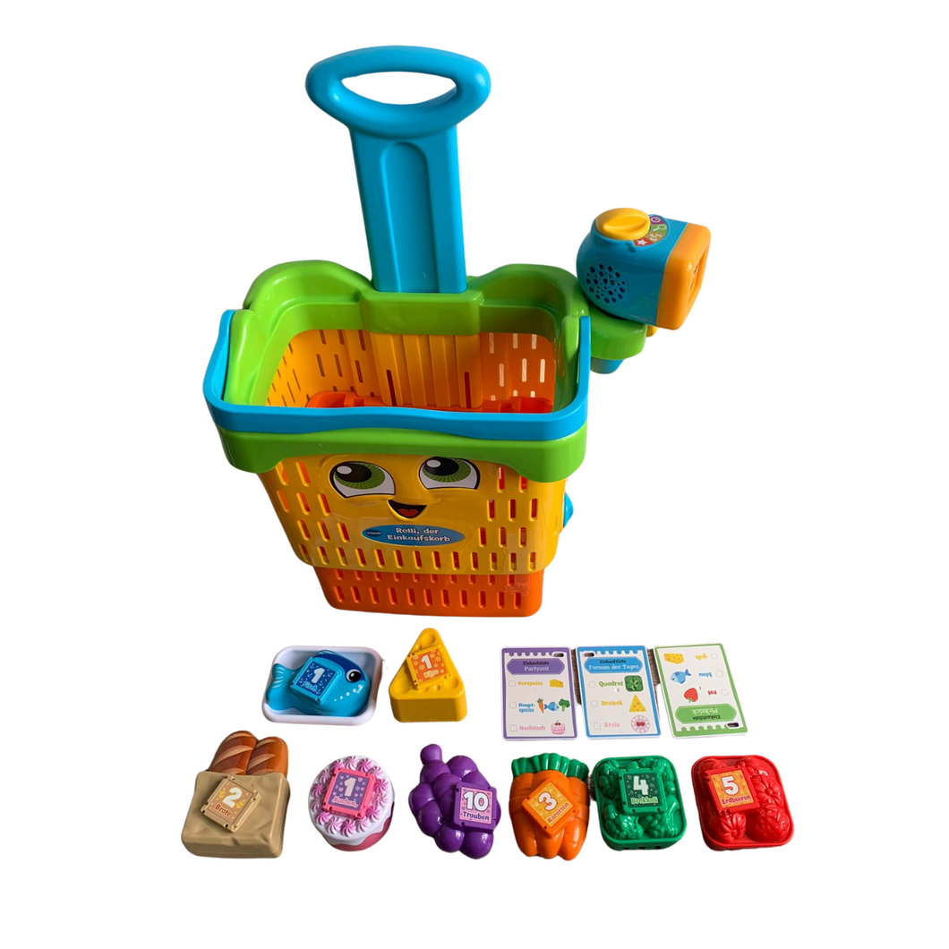 Einkaufskorb Rollenspielzeug Korb Küchen Zubehör Rolli