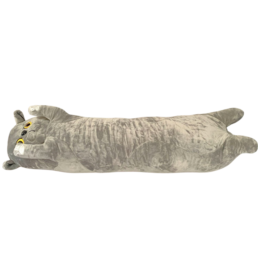 Kuscheltier Plüschtier Kissen Katze Lecylanker, 70cm