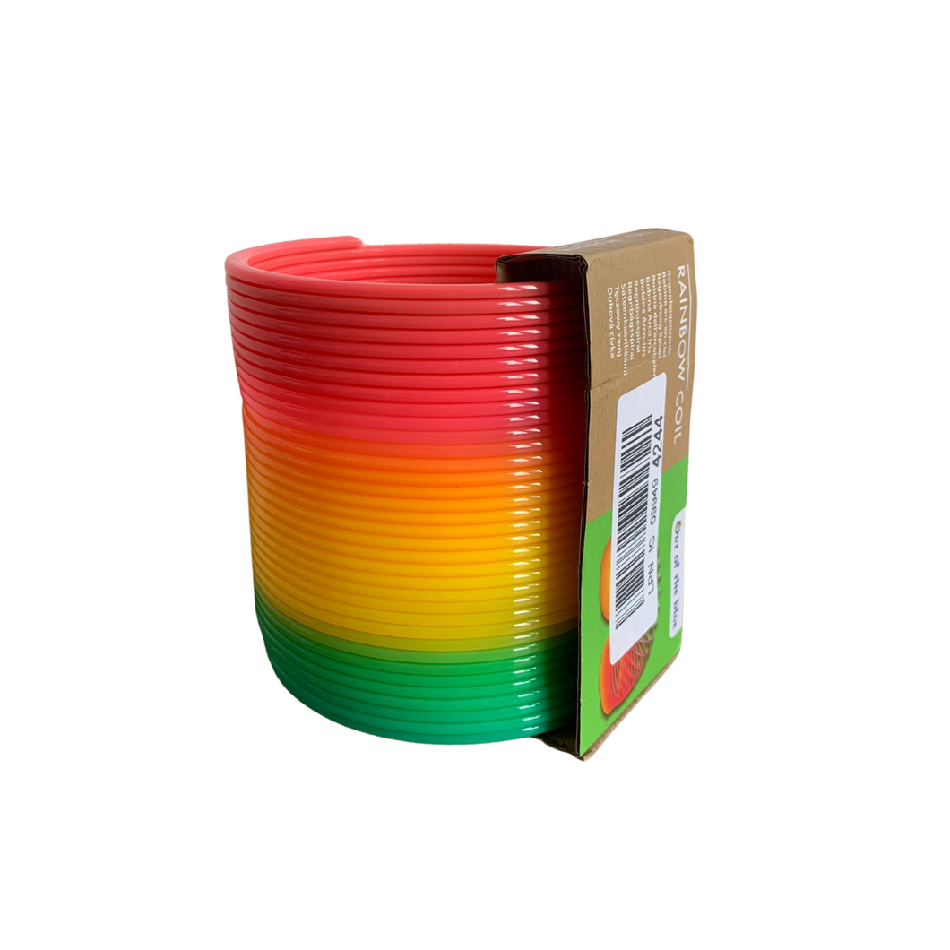 Regenbogenspirale XXL, Durchmesser 10 cm, Treppenläufer, Spielzeug