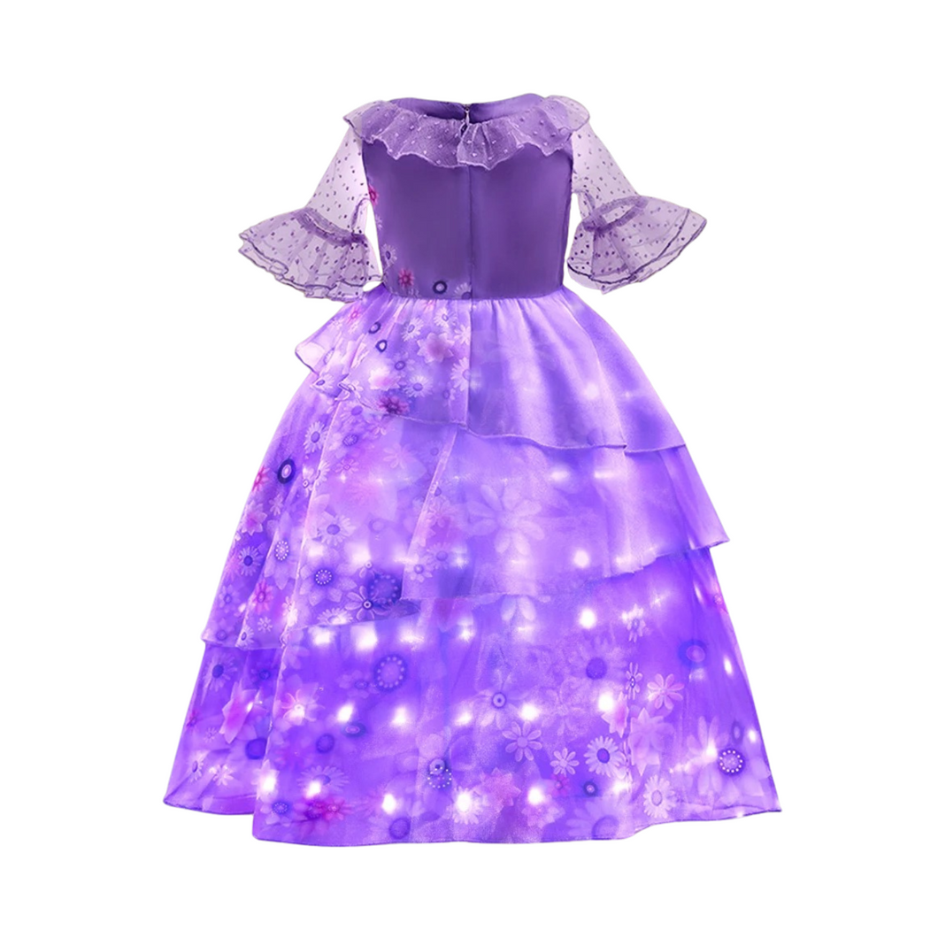 Kostüm Kinderkostüm Prinzessin Isabella, Leuchtendes Kleid