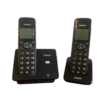 Lade das Bild in den Galerie-Viewer, Telefon mit 2 Mobilteilen, VTech CS2001
