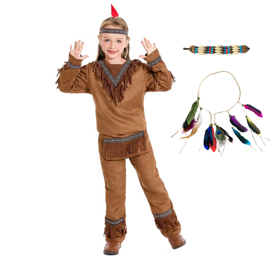 Kostüm Kinderkostüm Indianer, XS (2T-4T)