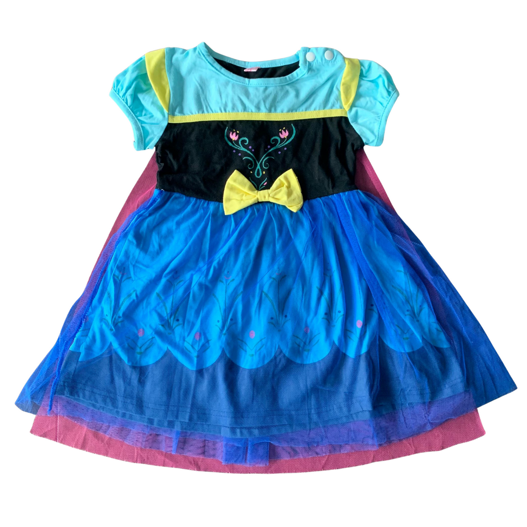 Kleid Kleinkind Prinzessin Anna Cartoon Tutu Kleid, 100