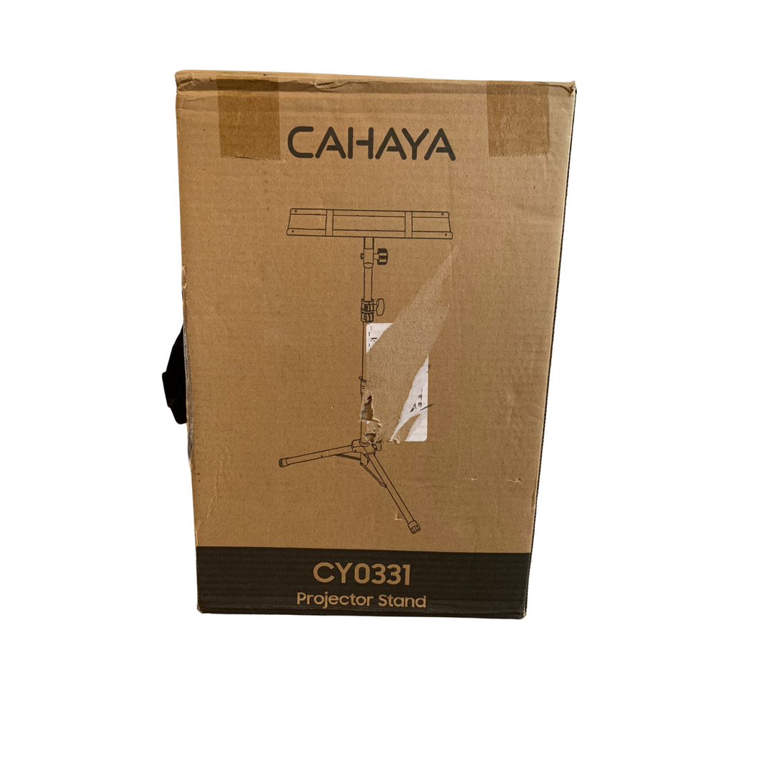 CAHAYA Projektor Stativ Ständer Laptop Ständer Tragbarer Projektor Laptop Ständer Multifunktionaler DJ Rack Ständer mit Einstellbarer Höhe für Outdoor-Filme, Computer, Buch, DJ-Ausrüstung CY0331