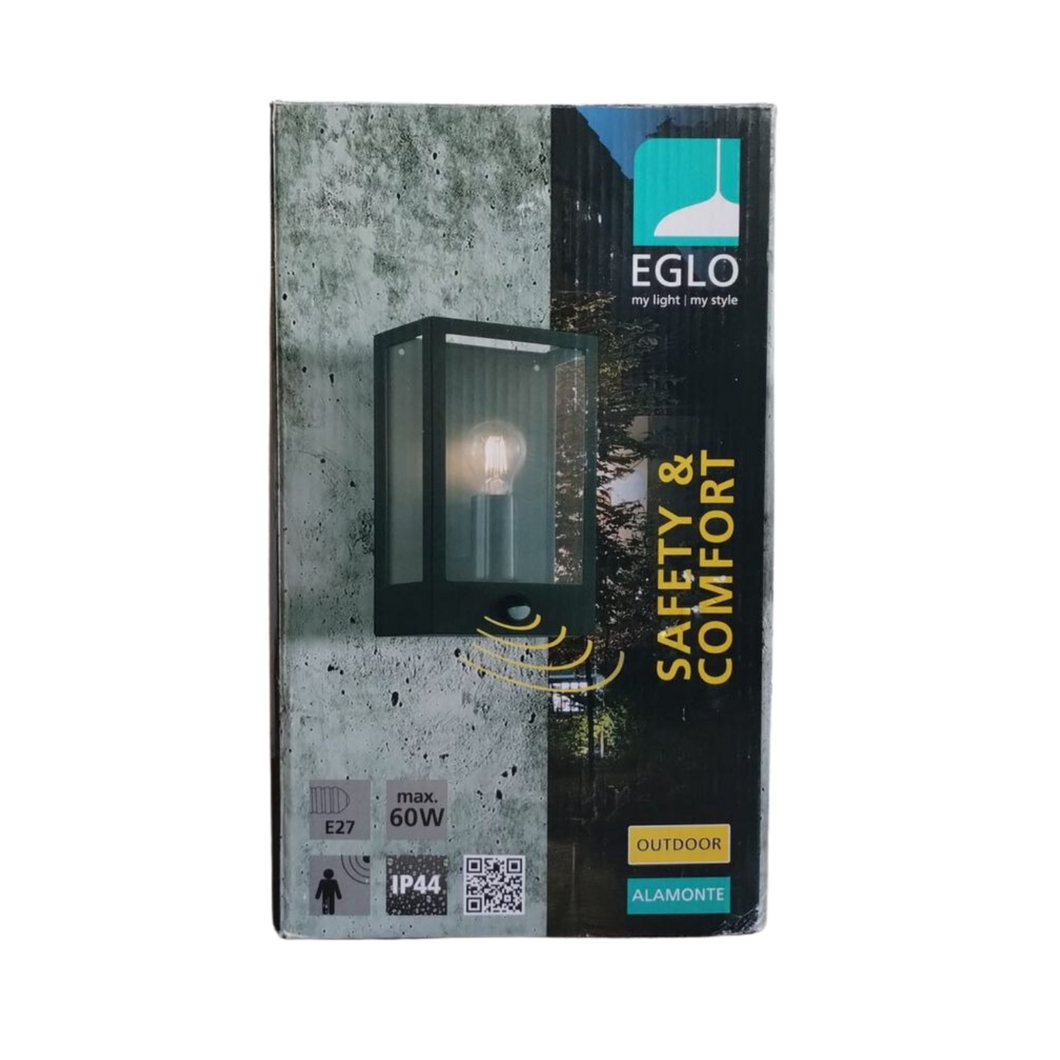 Außenwandlampe, Leuchte, Außenleuchte mit Bewegungsmelder, Eglo