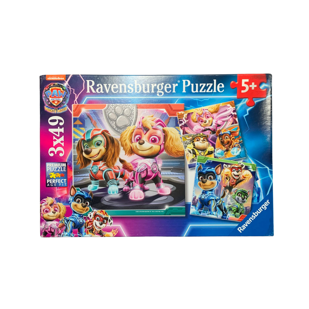 Puzzle KinderpuzzleRavensburger, PAW Patrol: The Mighty Movie, 3x49