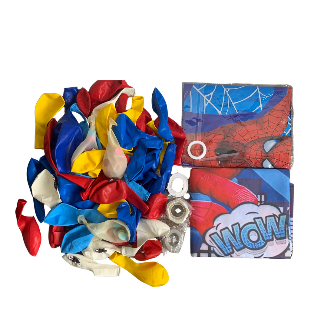 Geburtstagsdeko 3 Jahre, Deko Luftballons Spider Spiderman