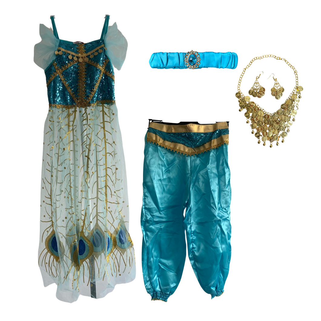 Kostüm Kinderkostüm Prinzessin Jasmin Aladin, 120