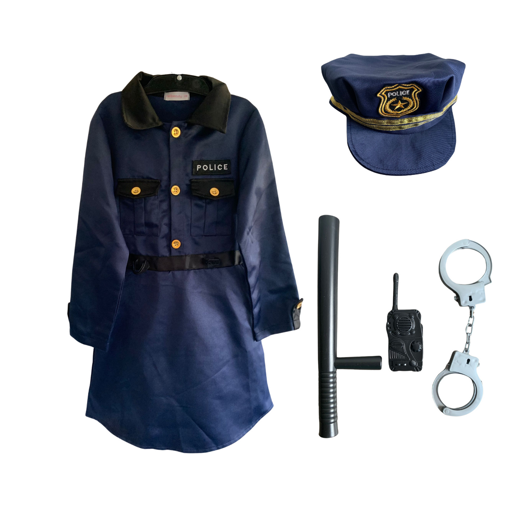 Kostüm Kinderkostüm Polizei Polizistin Polizist, 130