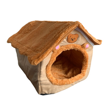 Lade das Bild in den Galerie-Viewer, Katzenhöhlenbett, Katzenhaus, Katzenbett, Hundebett, S
