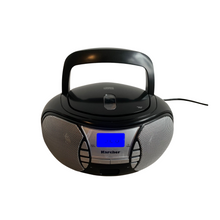 Lade das Bild in den Galerie-Viewer, Karcher RR 5025-R tragbares CD Radio (CD-Player, Boomboxen, UKW Radio, Batterie/Netzbetrieb, AUX-In) rot
