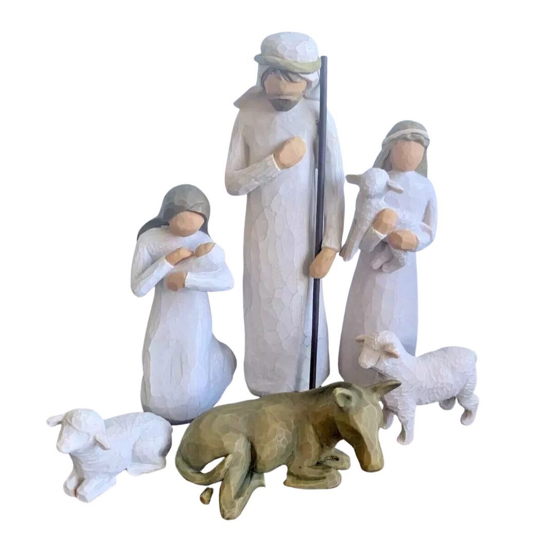 Figur Enesco Willow Tree Nativity Figurine Weihnachtskrippe Krippe