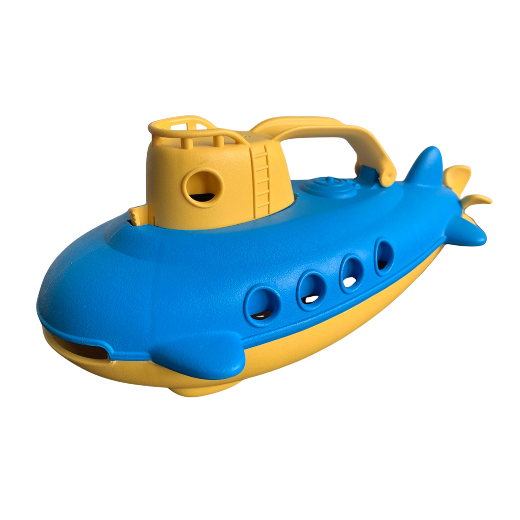 Green Toys U-Boot, Badewannenspielzeug, Spielboot, nachhaltiges Spielzeug