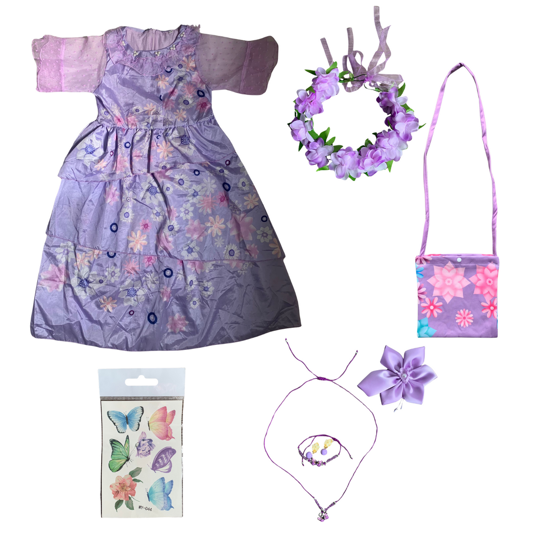 Kostüm Kinderkostüm Prinzessin Kleid Isabella Mirabel, 150